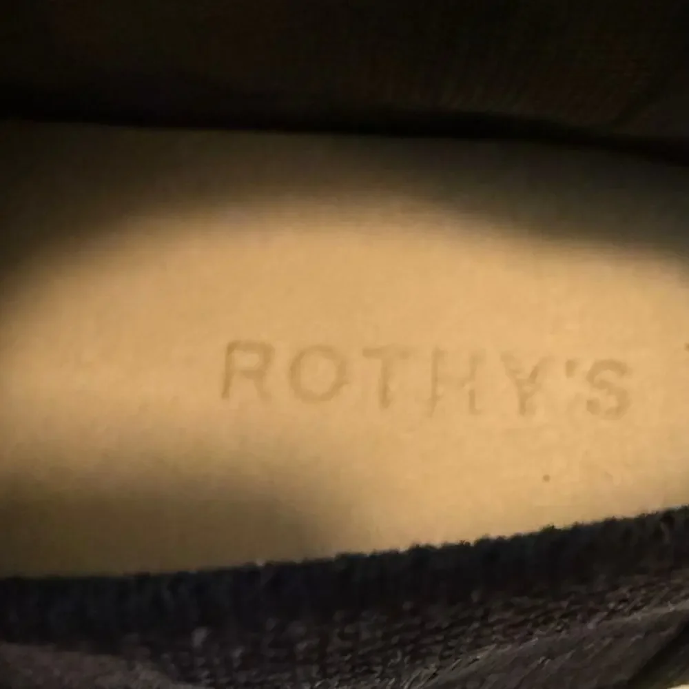 Rothys Merino Wool Chelsea Boots Black Gray Mens 13
